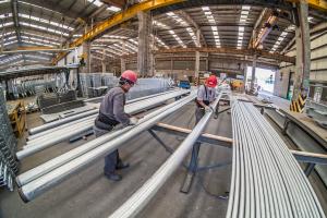 Galvanizadora Nacional, Galvanizado en frio, Galvanizado en caliente, Grupo Cobos, Metalizado por termorrociado, plastificado por termorrociado, Termorrociado Veracruz Mexico, Limpieza de piezas Veracruz Mexico, Galvanizado Veracruz Mexico