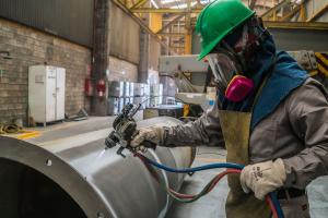 Galvanizadora Nacional, Galvanizado en frio, Galvanizado en caliente, Grupo Cobos, Metalizado por termorrociado, plastificado por termorrociado, Termorrociado Veracruz Mexico, Limpieza de piezas Veracruz Mexico, Galvanizado Veracruz Mexico
