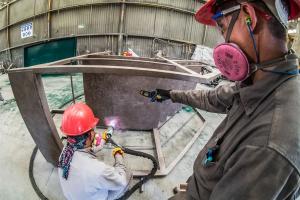 Galvanizadora Nacional, Galvanizado en frio, Galvanizado en caliente, Grupo Cobos, Metalizado por termorrociado, plastificado por termorrociado, Termorrociado Veracruz Mexico, Limpieza de piezas Veracruz Mexico, Galvanizado Veracruz Mexico